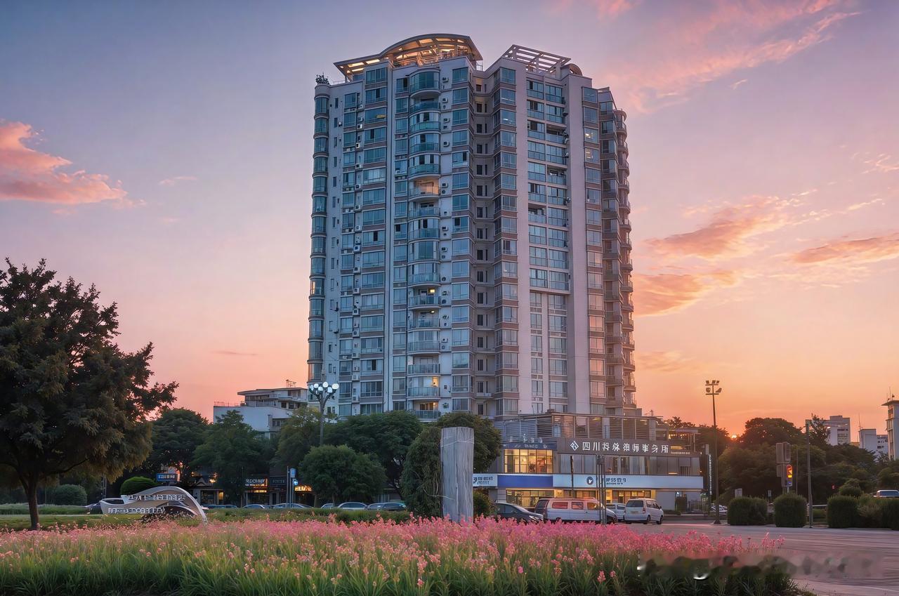 夕阳下的城市天际线，真的是繁华与宁静交织的绝美存在。就像11月9日济南经四路的黄