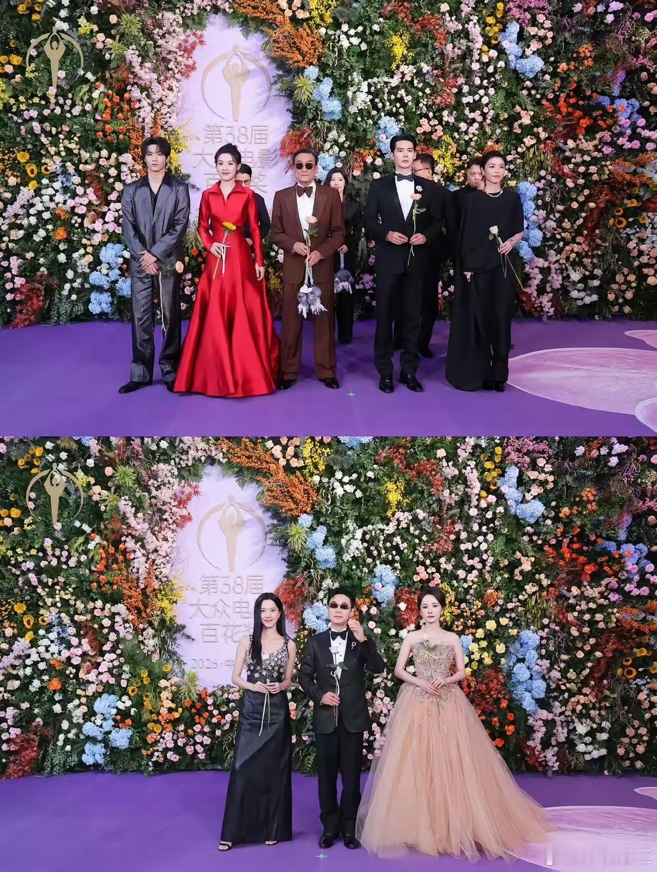 百花奖闭幕式各路造型轮番登场，红毯之上既有情怀，也有满满的新鲜感。这么多熟悉的面