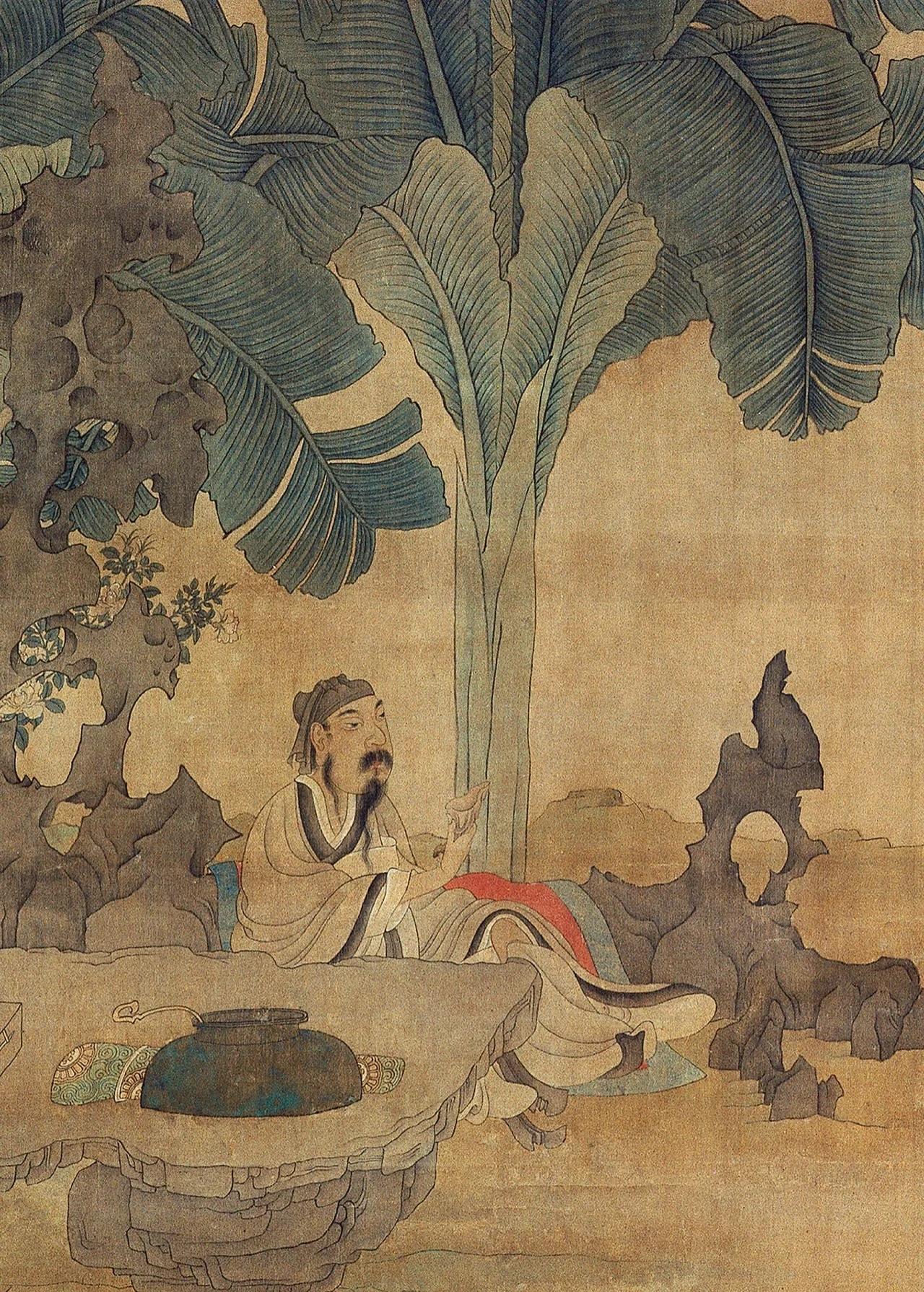 上联：奇石如意迷高士
下联：[比心]

网络图片/诚谢侵删