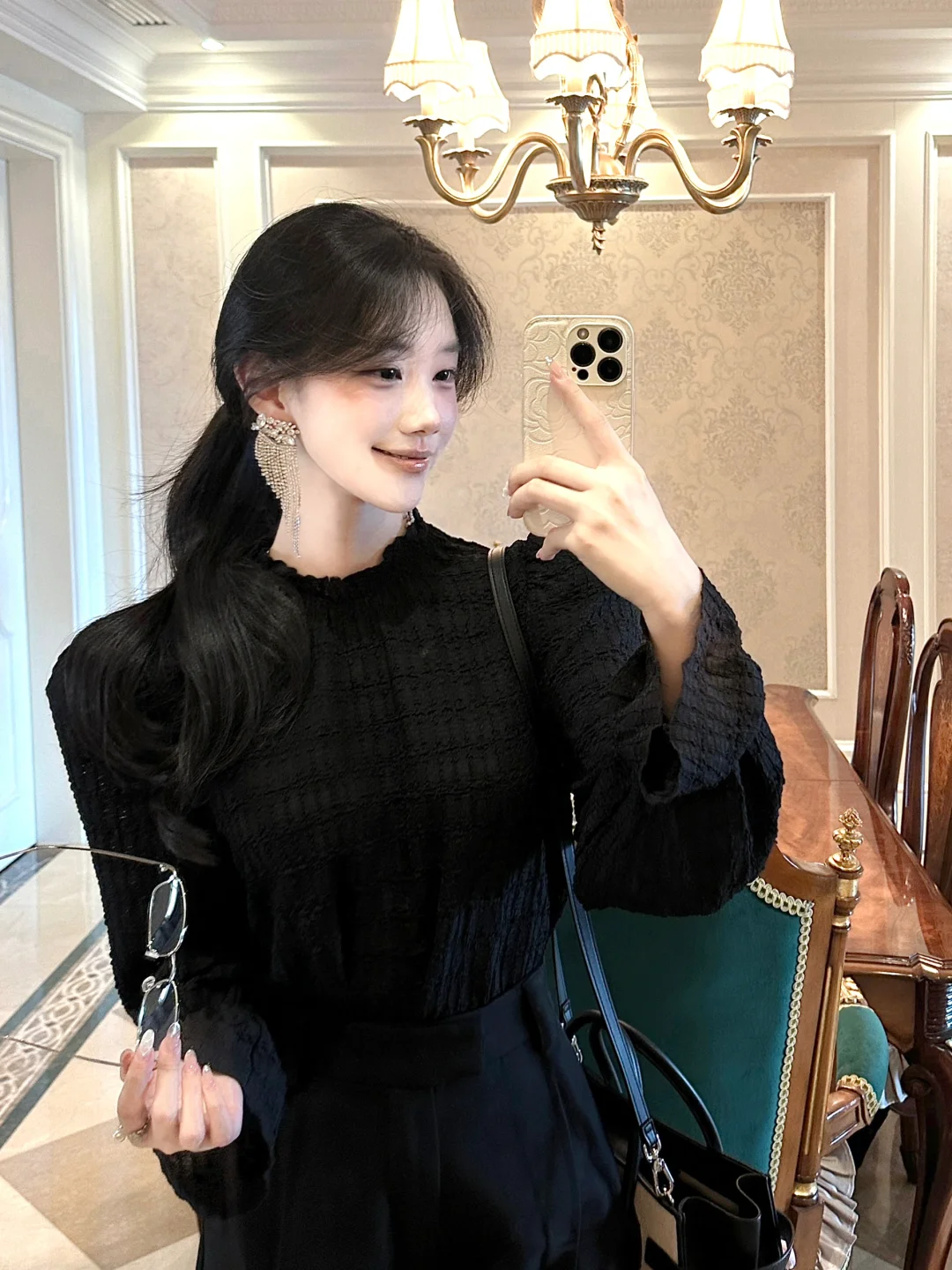 🖤｜属于黑色的姐感气质～