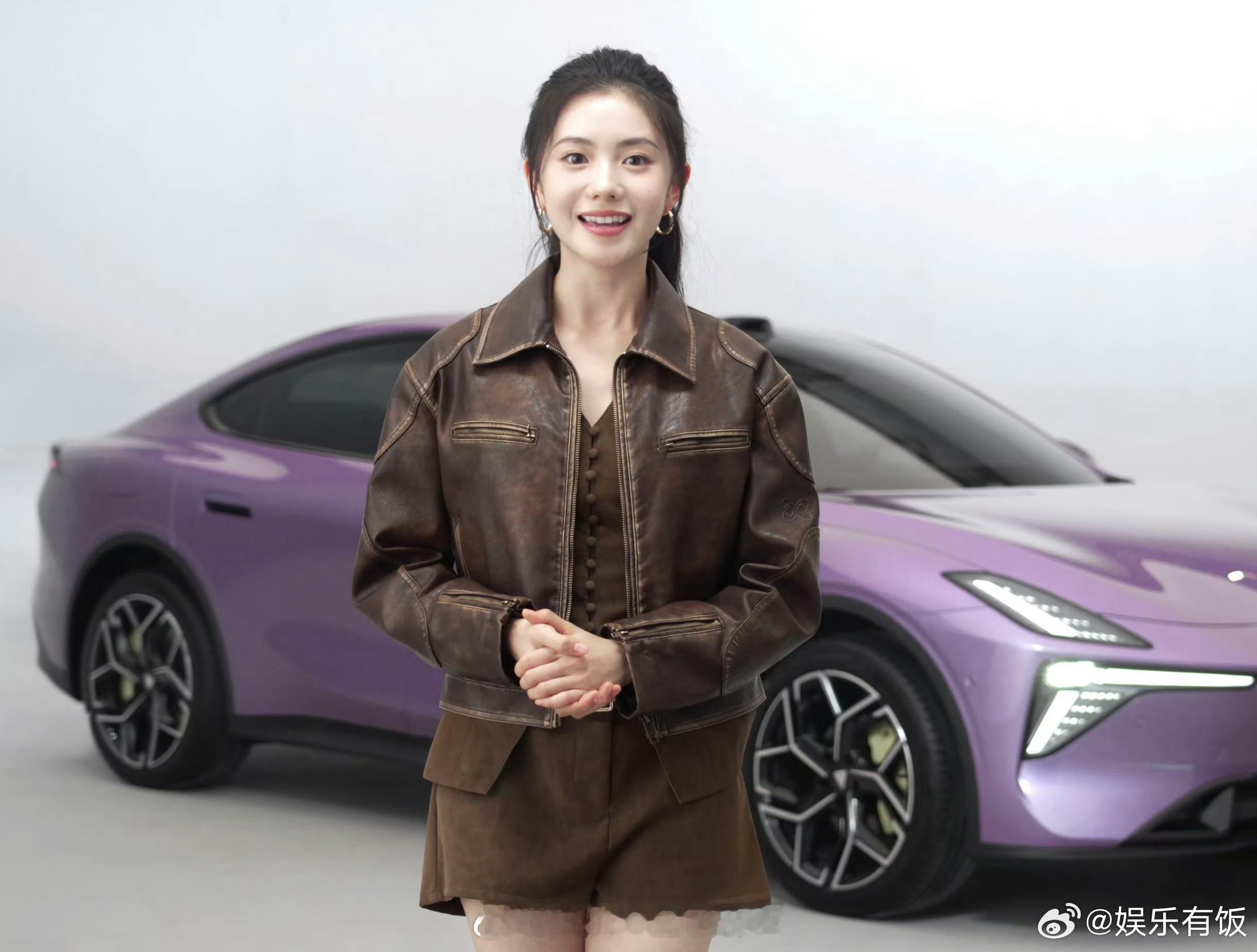 刘浩存深蓝L06品牌大使[举手]发现车企都很会选人   共赴美好出行新选择 ​​