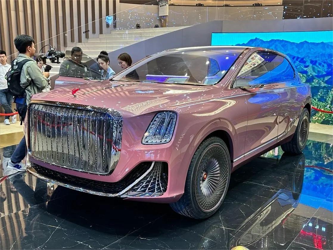 红旗E-LS概念车亮相！  定位新能源旗舰SUV    有望于2025年量产上市