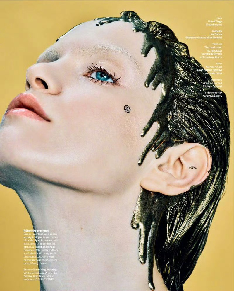 Vogue Czechoslovakia 2026六月刊美妆大片，Lise Sa