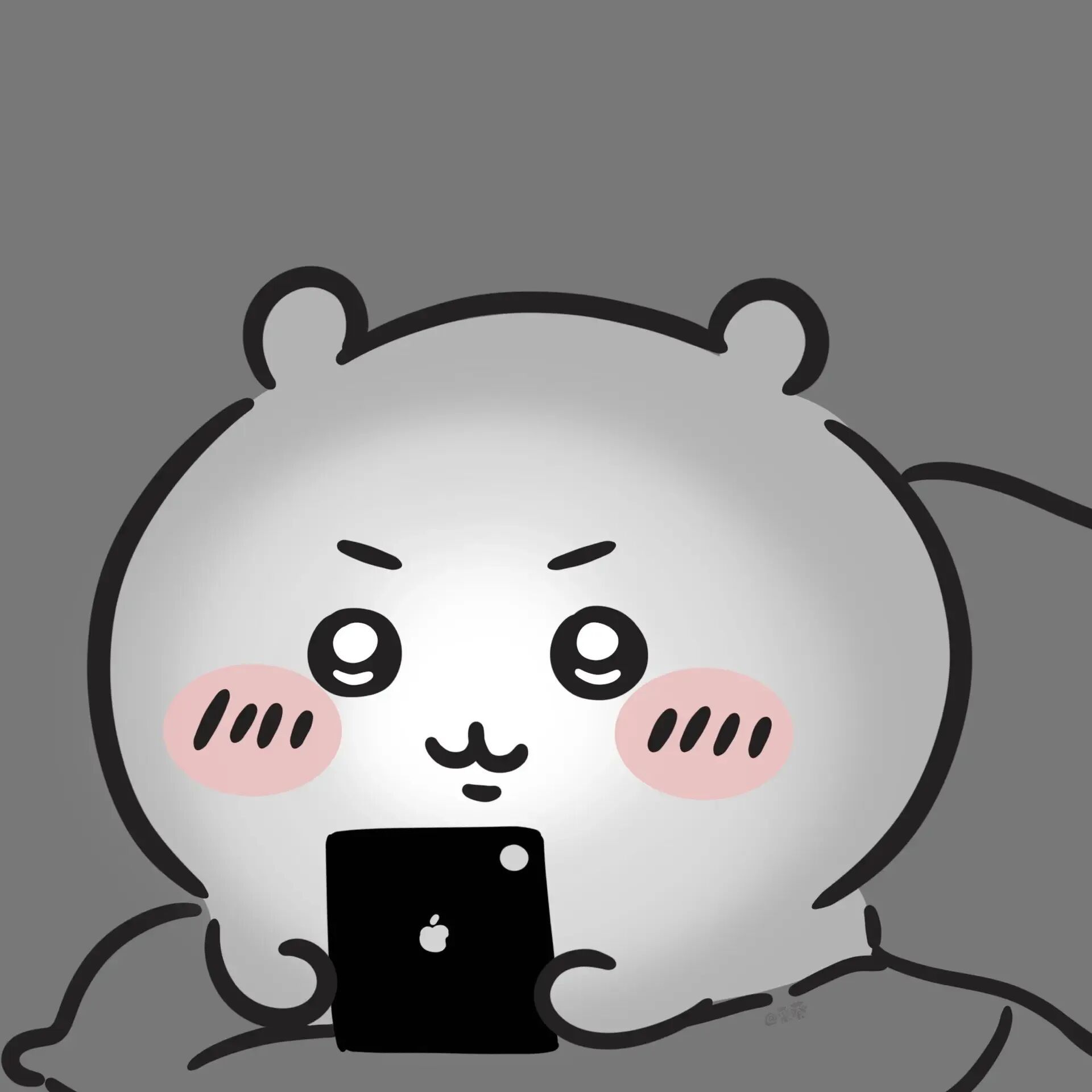 吉伊卡哇灵感共创夏日企画吉伊卡哇系列偷看手机大晚上不睡觉就喜欢耍会手机再睡觉