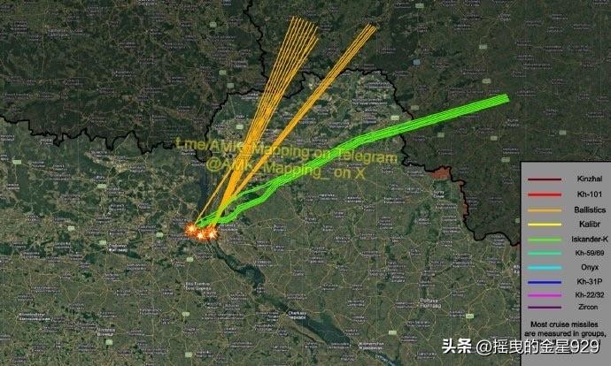 AMK报道，当地时间19日凌晨，俄军对乌克兰发动了一次中等规模的导弹空袭。

主