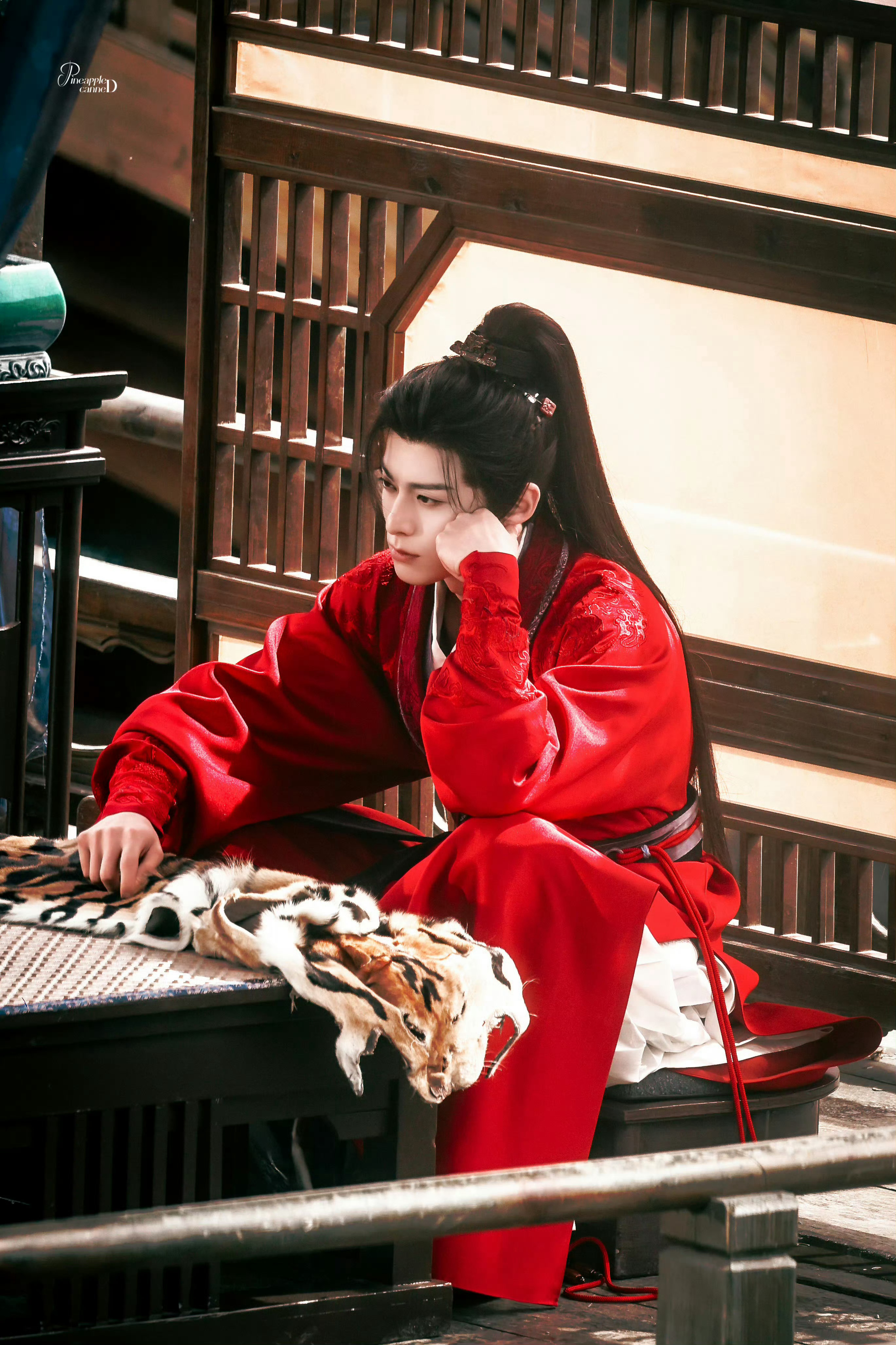 惊才艳艳谢景行具象化王鹤棣谢景行红衣少年郎