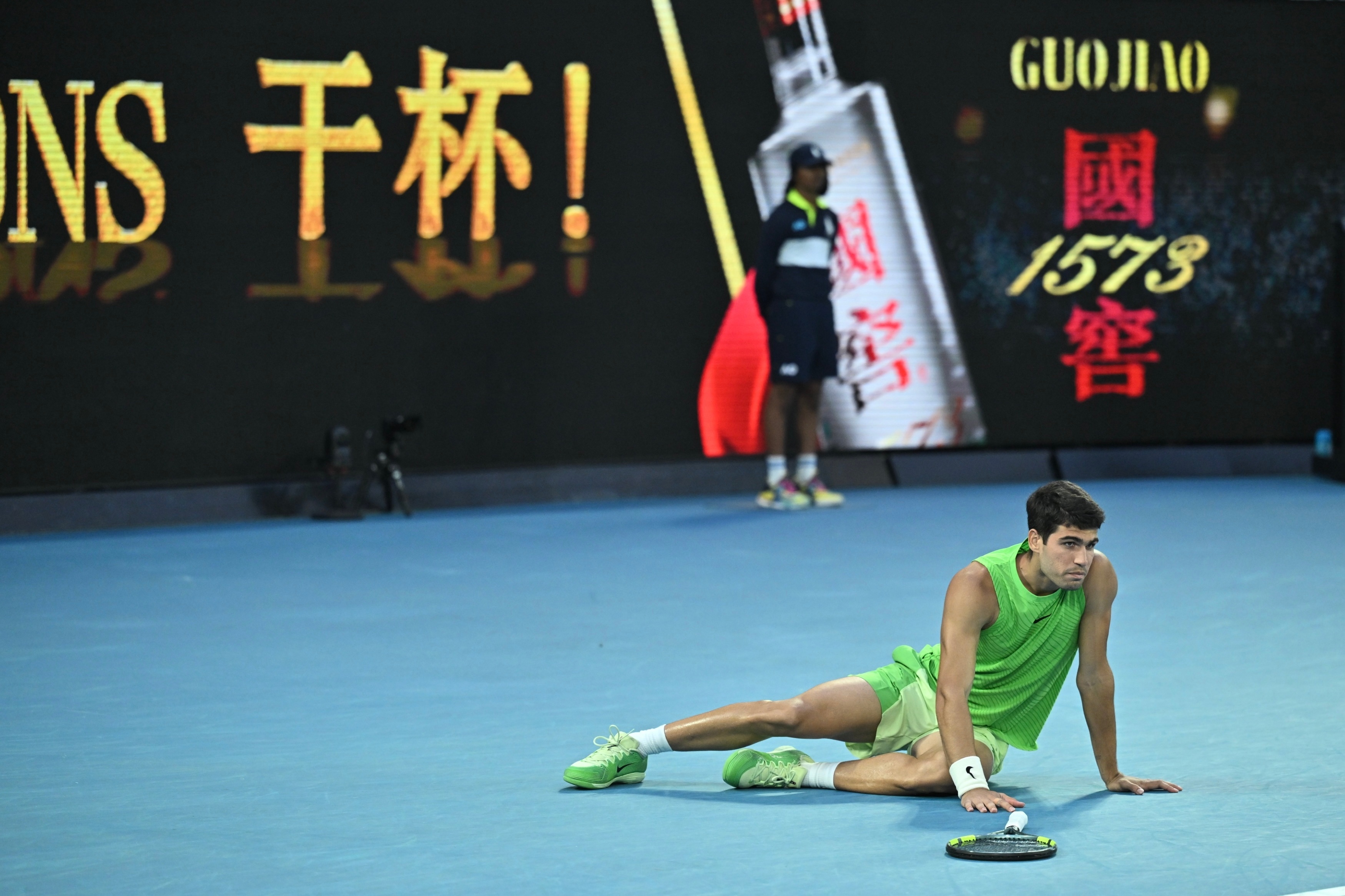 四字形容阿尔卡拉斯半决赛这场惨胜！阿尔卡拉斯连续四个大满贯进决赛阿尔卡拉斯首进澳