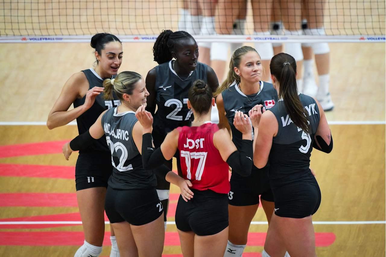 2026年世界女排联赛泰国曼谷站波兰女排vs加拿大女排第三局：16-25大比分：