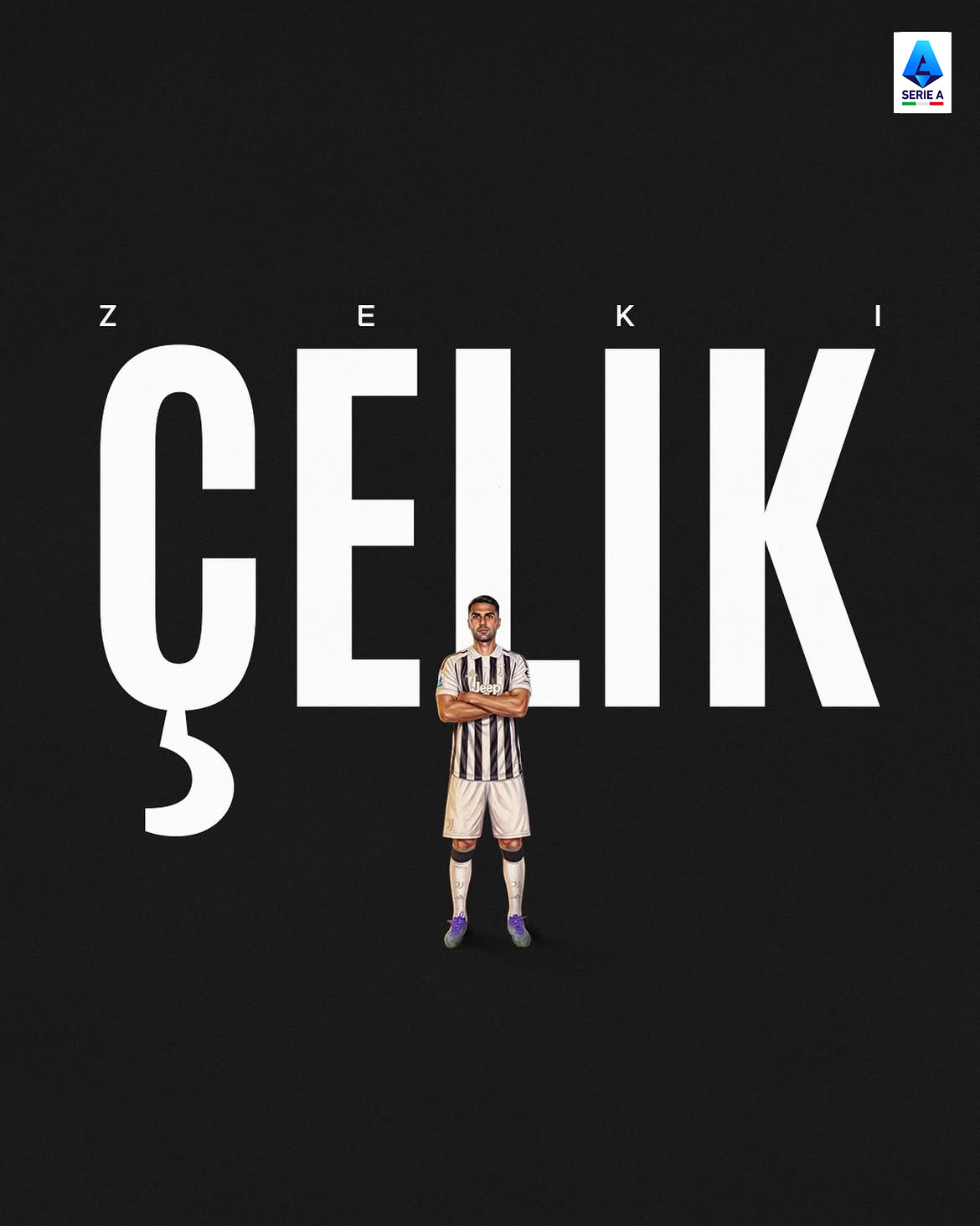 🇹🇷 泽基·切利克确认加盟⚪️⚫️意甲联赛💎我们是Calcio