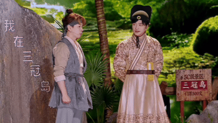 刘旸也闯进太监赛道了B站春晚 给我笑的好崩溃，刘旸开辟新戏路，三宝太监郑和要办大