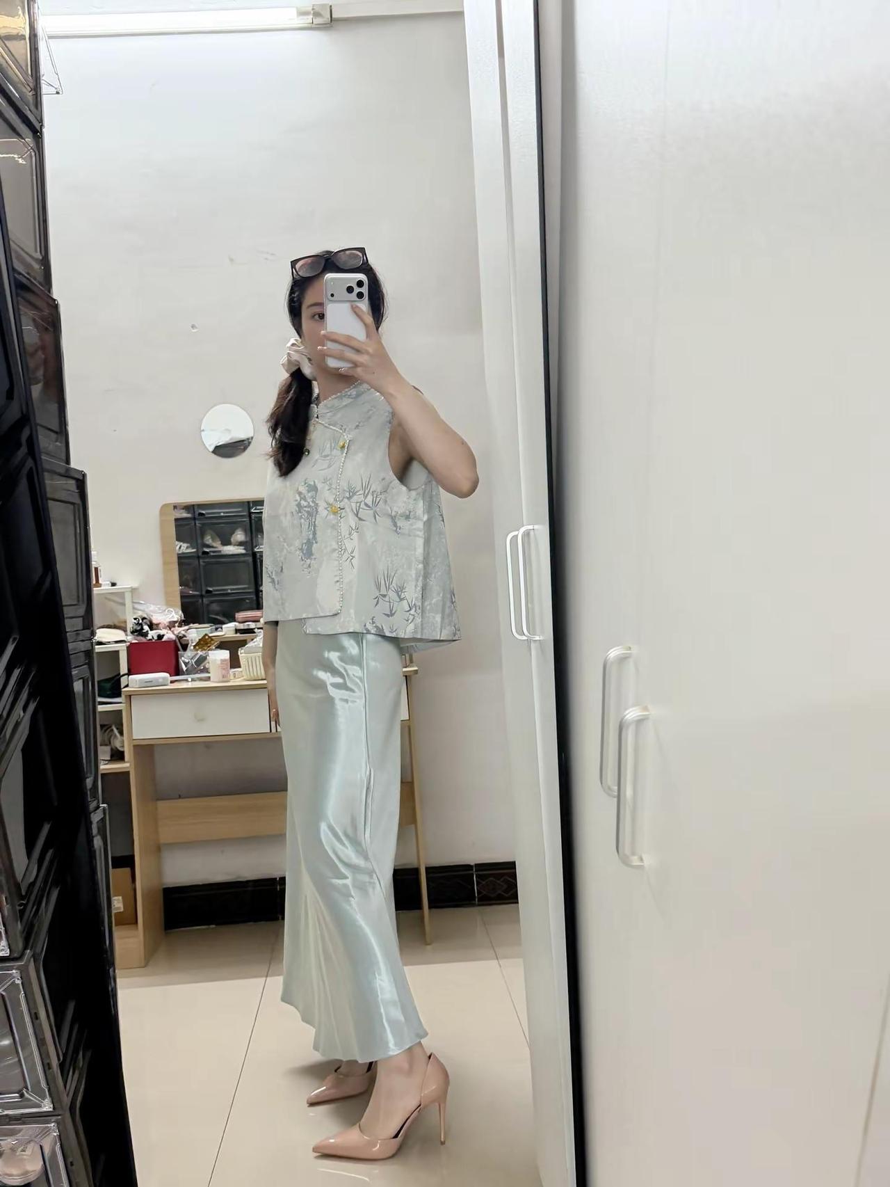 叫紫啧～夏季室内穿搭 穿搭