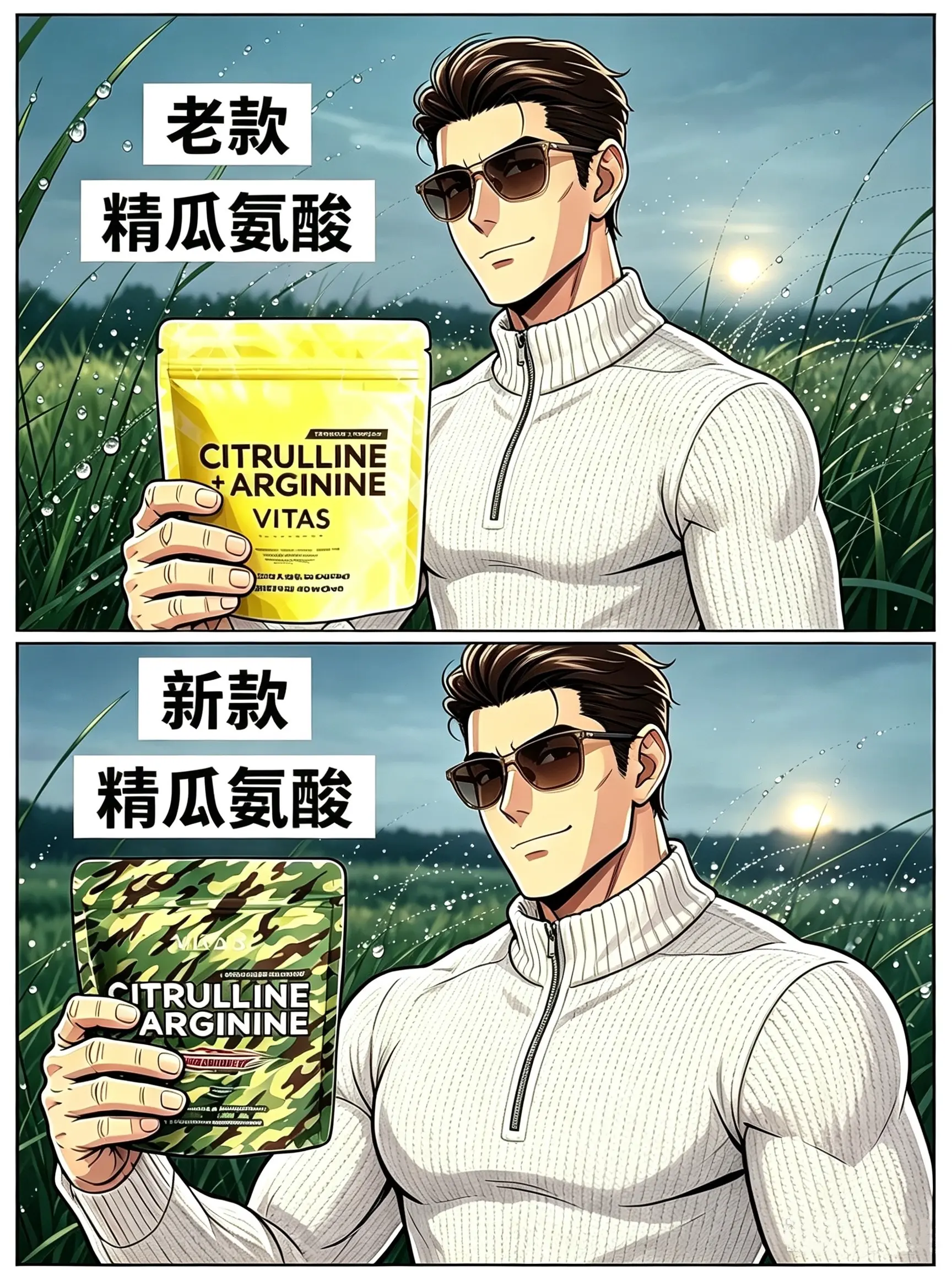 精氨酸+瓜氨酸新口味，还没喝过的兄弟可以试试