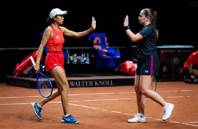 张帅赛季四进女双决赛张帅组合进女双决赛🎾WTA500斯图加特站双打半决赛，头号