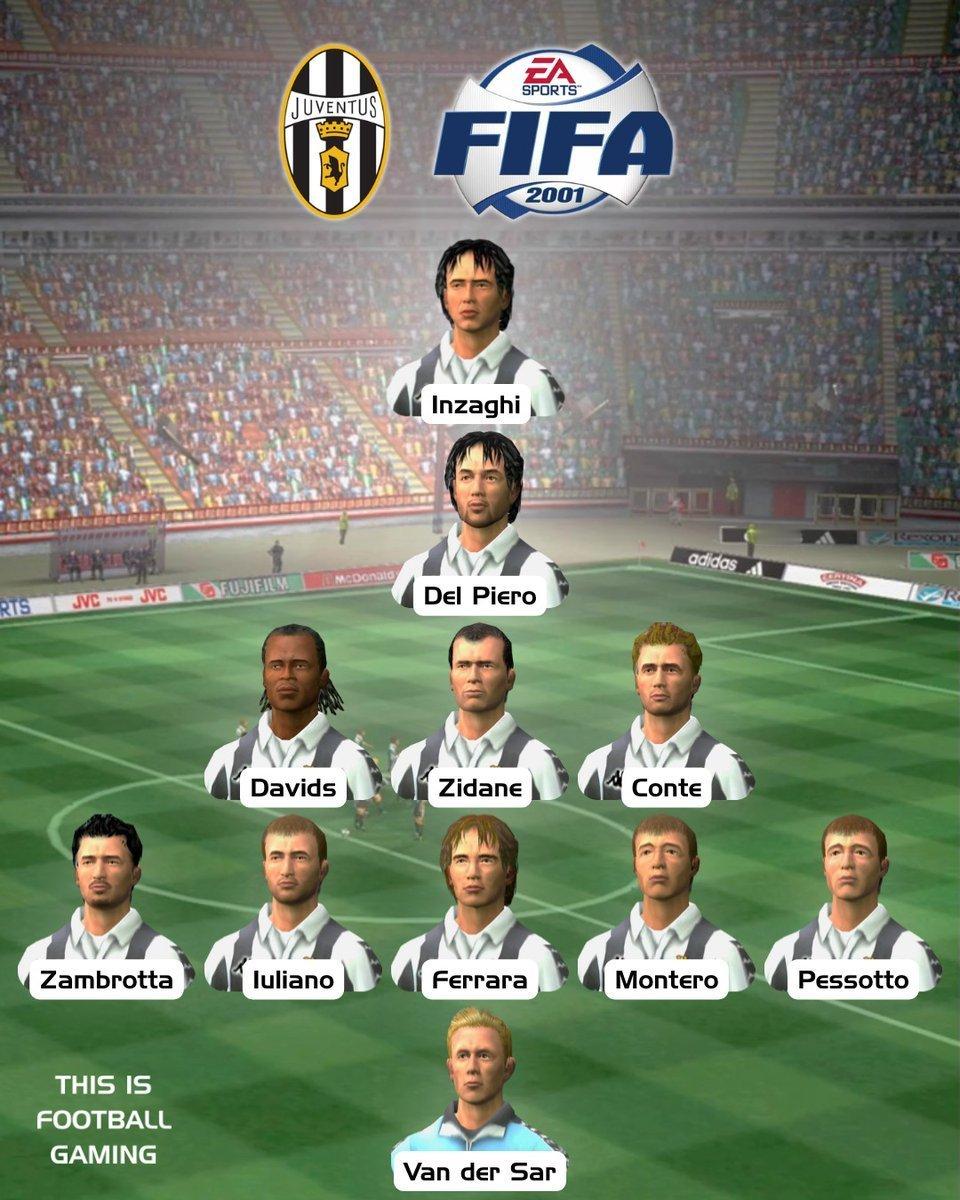 FIFA 2001 中的尤文图斯  🎮尤文图斯