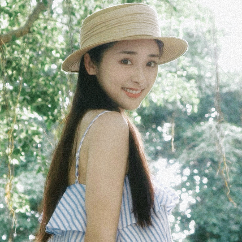 沈月沈月但愿人长久沈月周渔 又是新头像诶，好森系不一样风格的美女