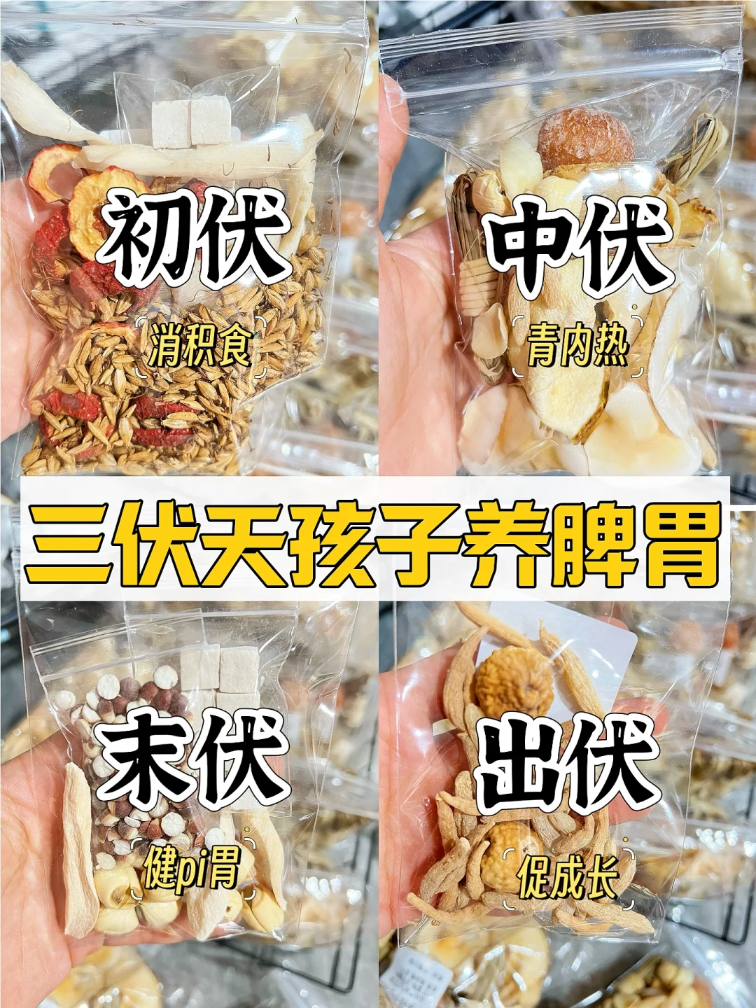 三伏天来临了！正值暑假该好好调理宝宝脾胃