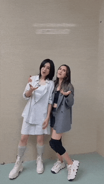 #尚雯婕和Joyce合唱香榭丽舍大街#vocal实力炸裂，法语发音如丝滑巧克力般