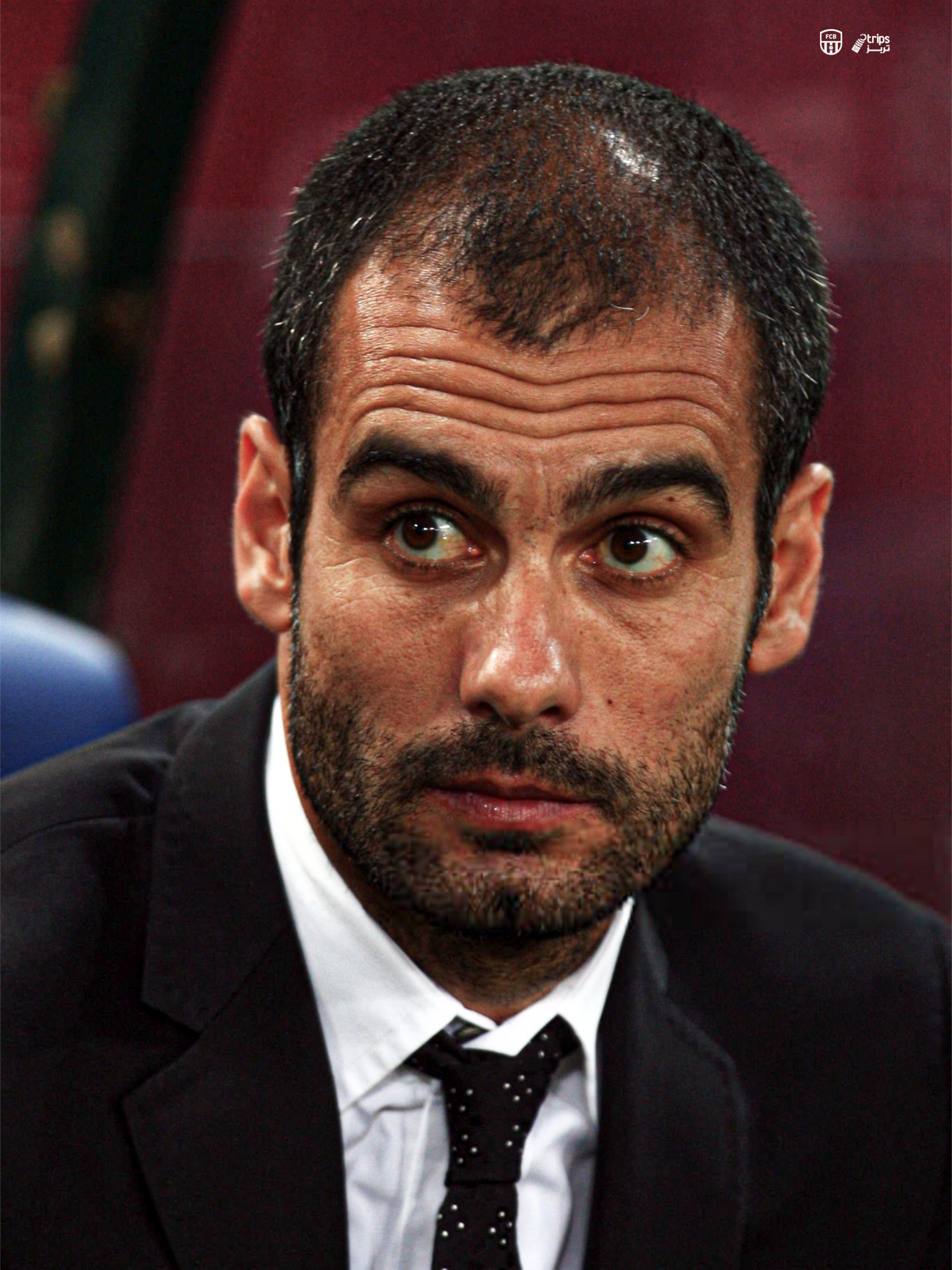 问：你是否仍然坚定地关闭了回巴萨的大门？ 瓜迪奥拉： 你的问题有多么沉重啊😂 