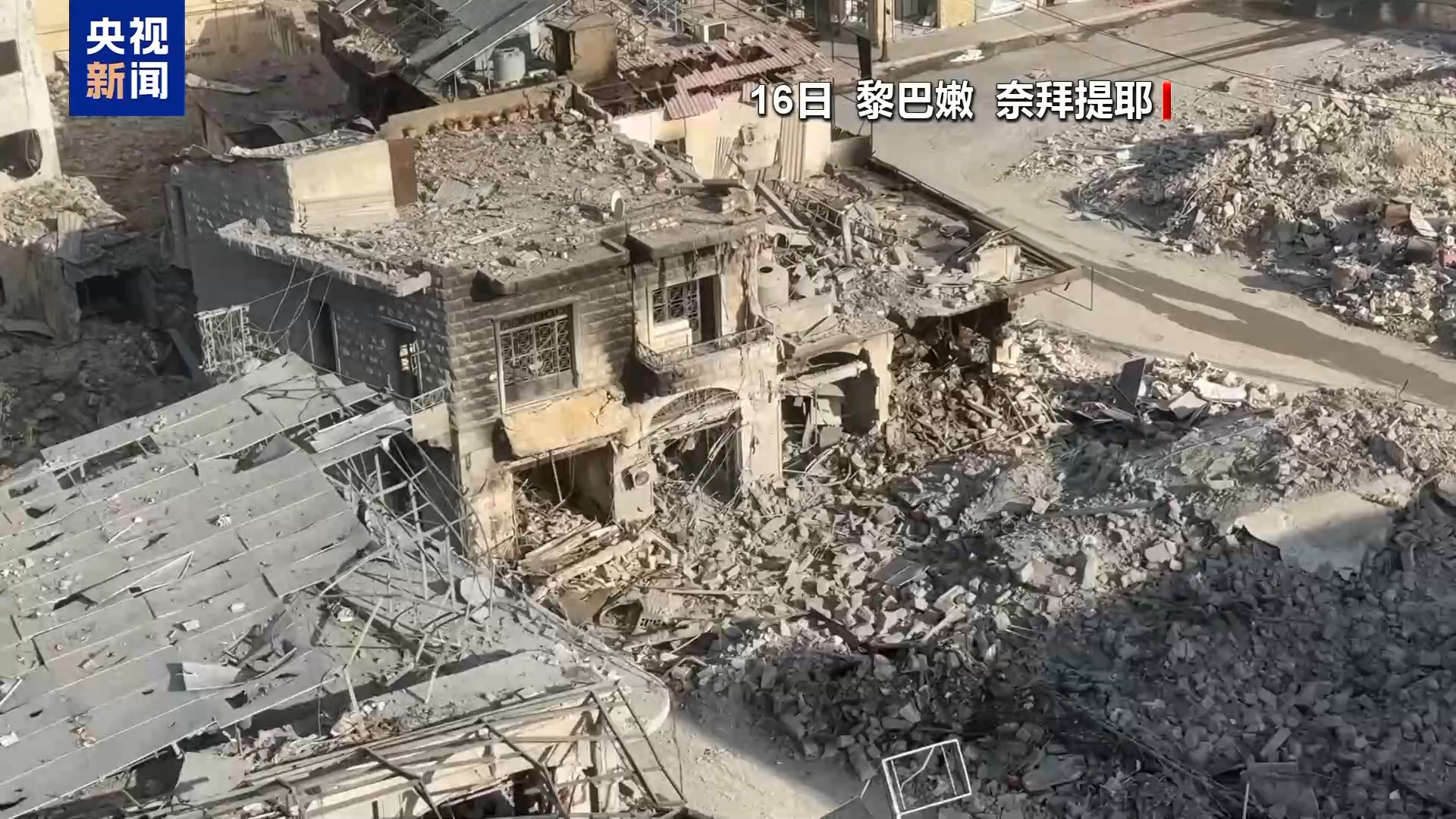 以色列袭击黎南部奈拜提耶 致4人死亡