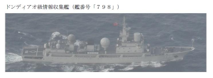 电子侦察船出海