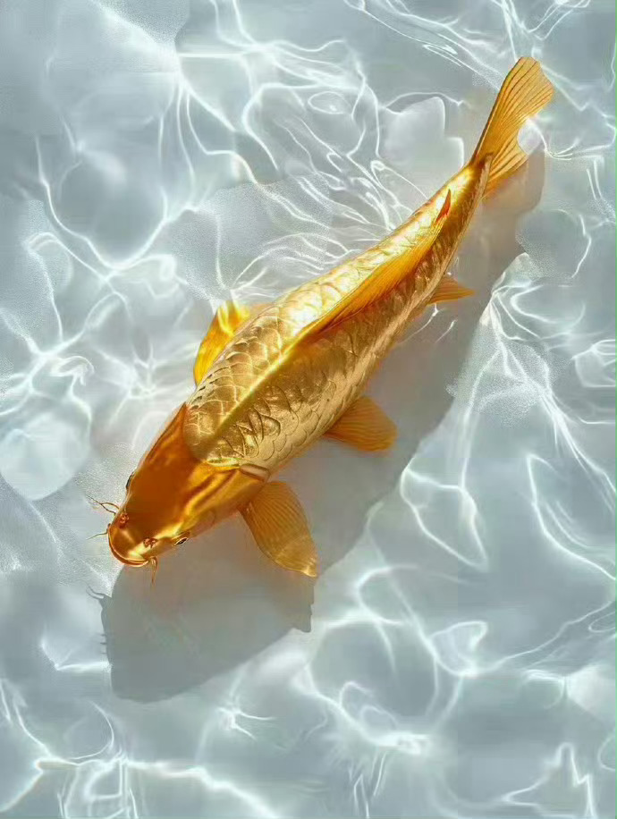 刷到金锦鲤，不要无视，许愿超灵 