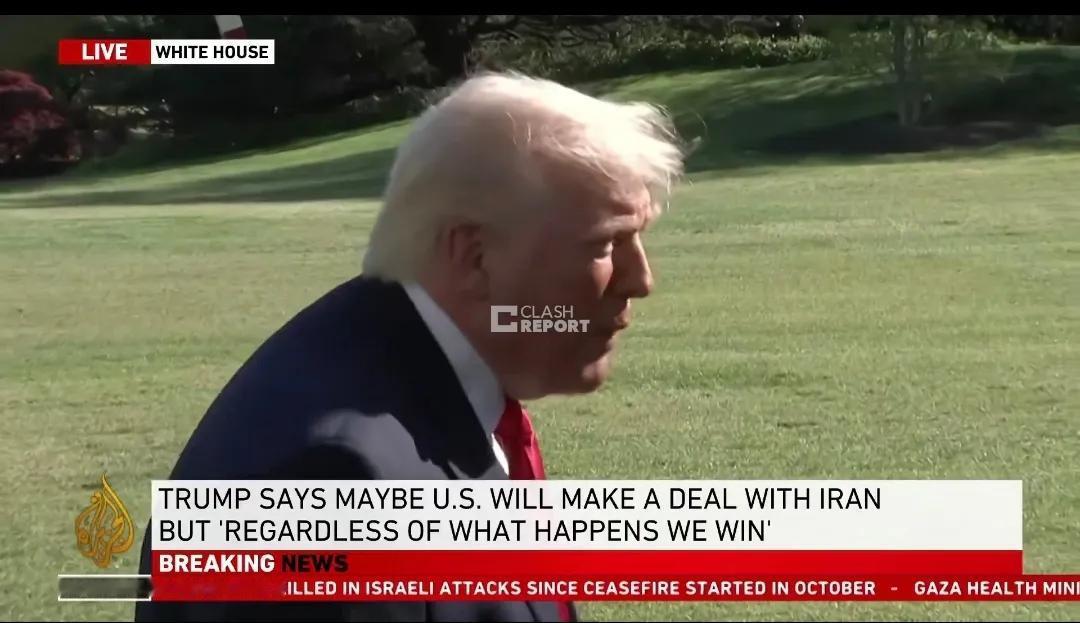 特朗普今天（北京时间4月12日）接受采访时表示，“如果中国向伊朗输送武器，中国将