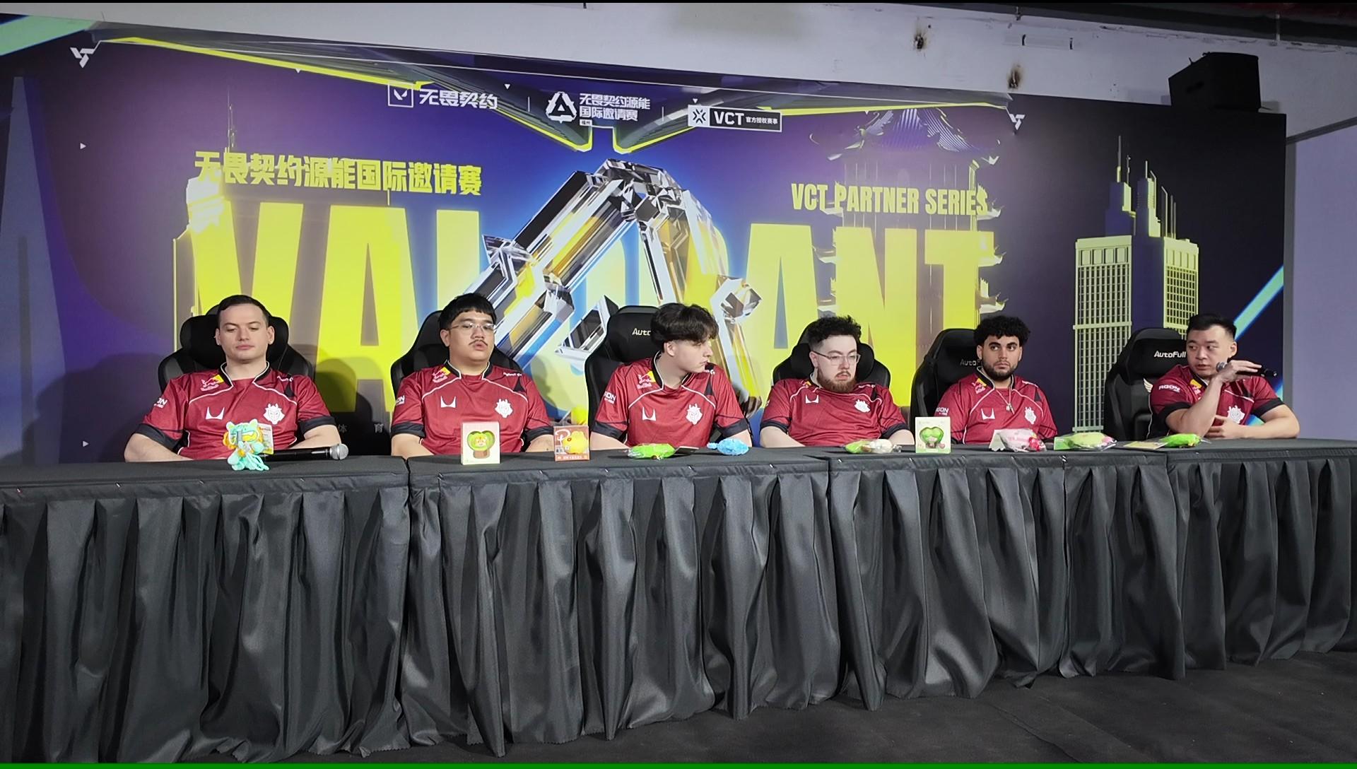 虎扑电竞提问G2教练：babybay偏向于自由人，但队伍架构不变