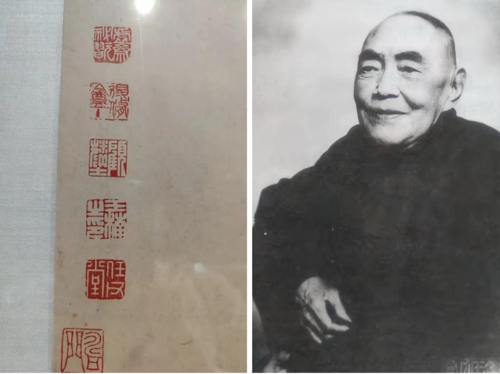 这哪是证据！

这简直是给南京博物院钉死的铁证！

《江南春》上的“虚斋”印章，