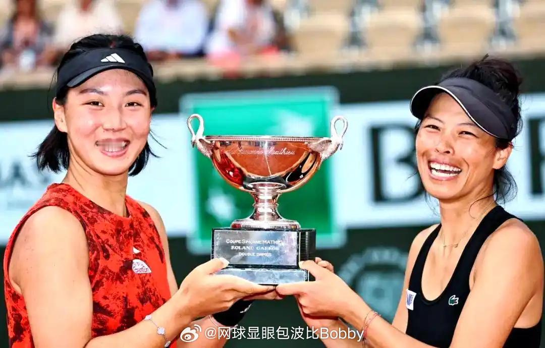 法网冠军组合:王欣瑜&谢淑薇晋级🔥wta1000罗马女双首轮:3号种子🇨🇳