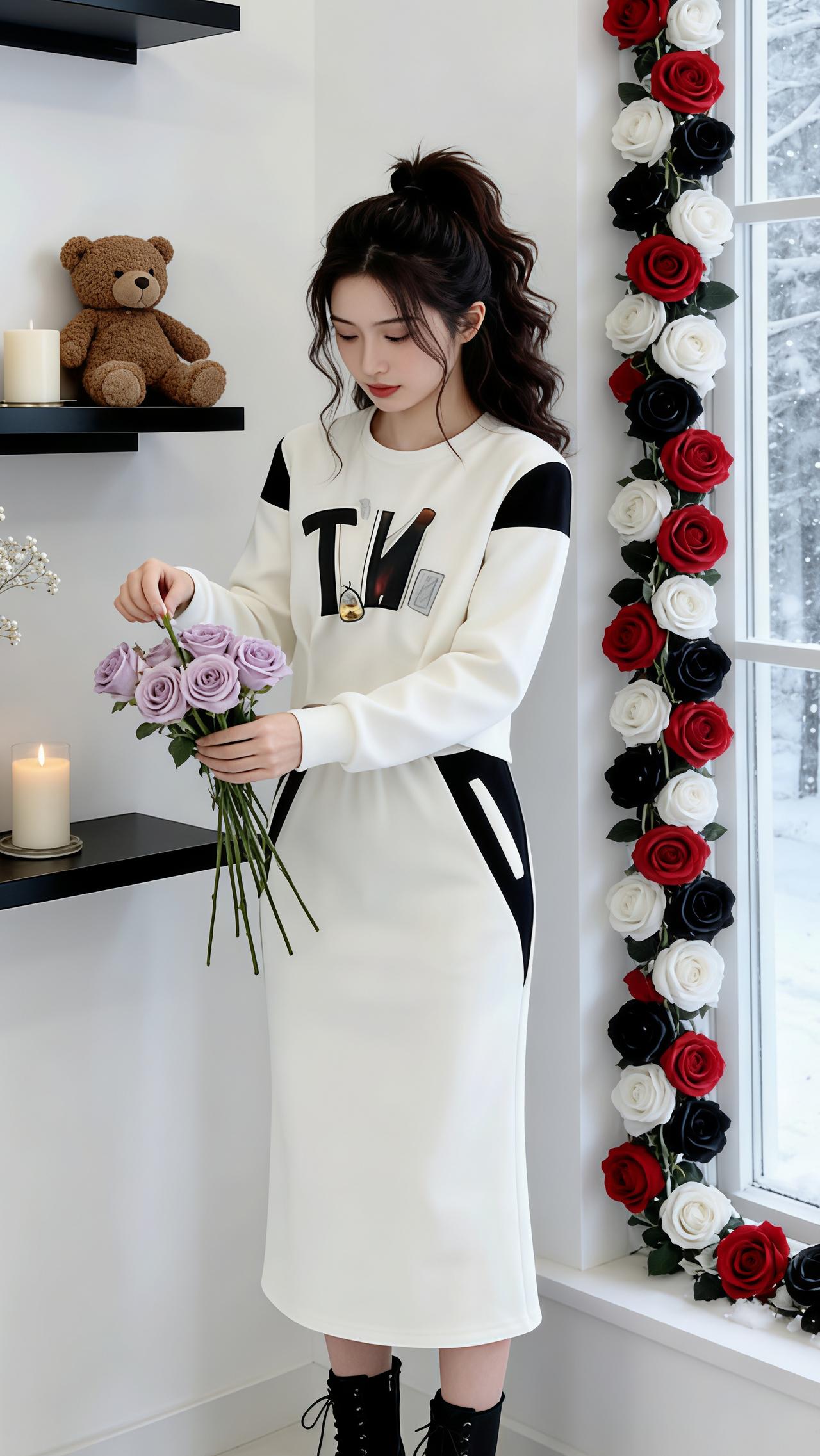 女装穿搭 运动套装 套装穿搭 穿搭 衣服穿搭