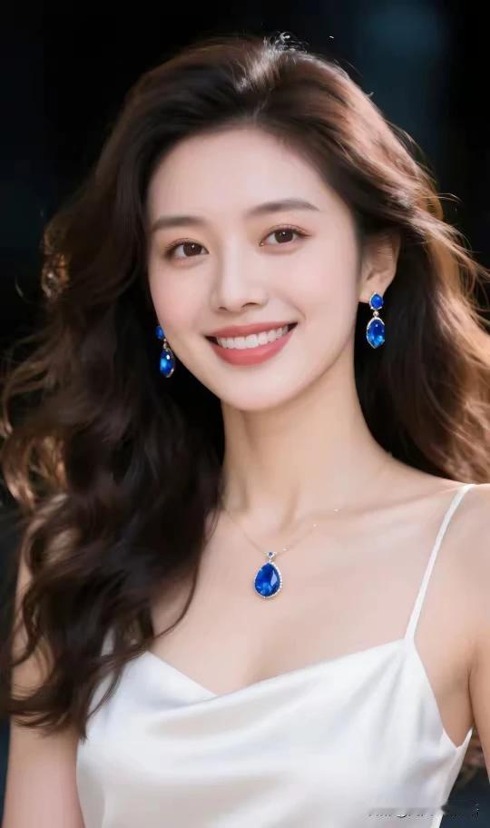 鬼斧神工，蓝色宝石
眉清目秀，美若冠玉
出水芙蓉，人间尤物
雍容华贵，仪态万方