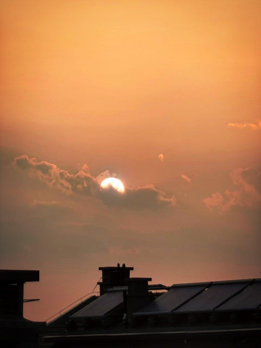随手拍 看夕阳西下……用眼睛寻找美丽江南天天拍好摄天下 马鞍山
