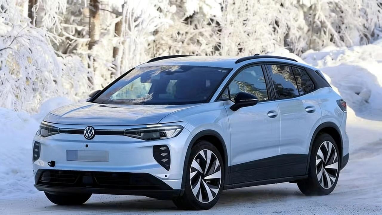 大众ID. Tiguan（ID.4）最新路测曝光 改用硬朗造型外观上，前脸新的保