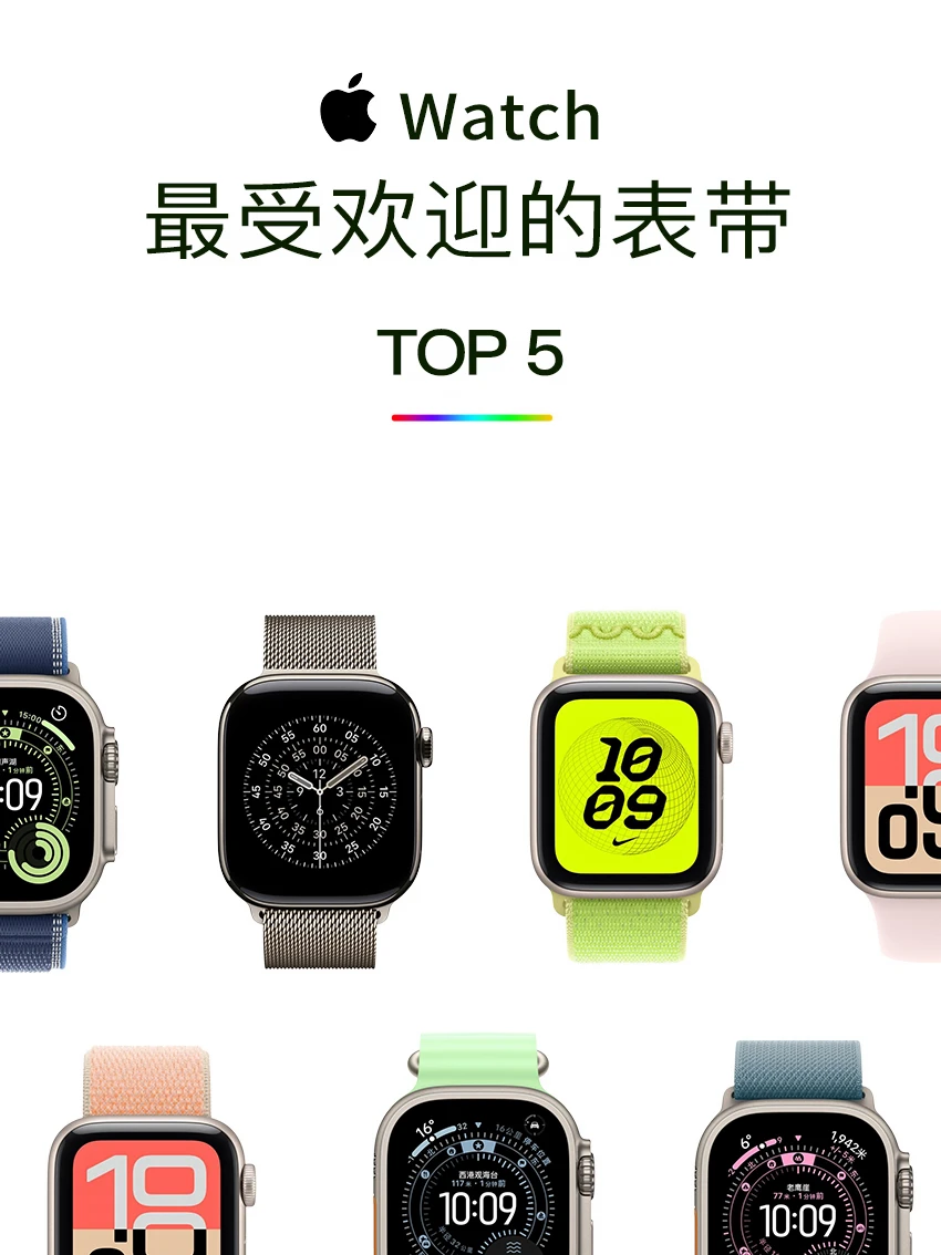 实测推荐|苹果最受欢迎的表带TOP5