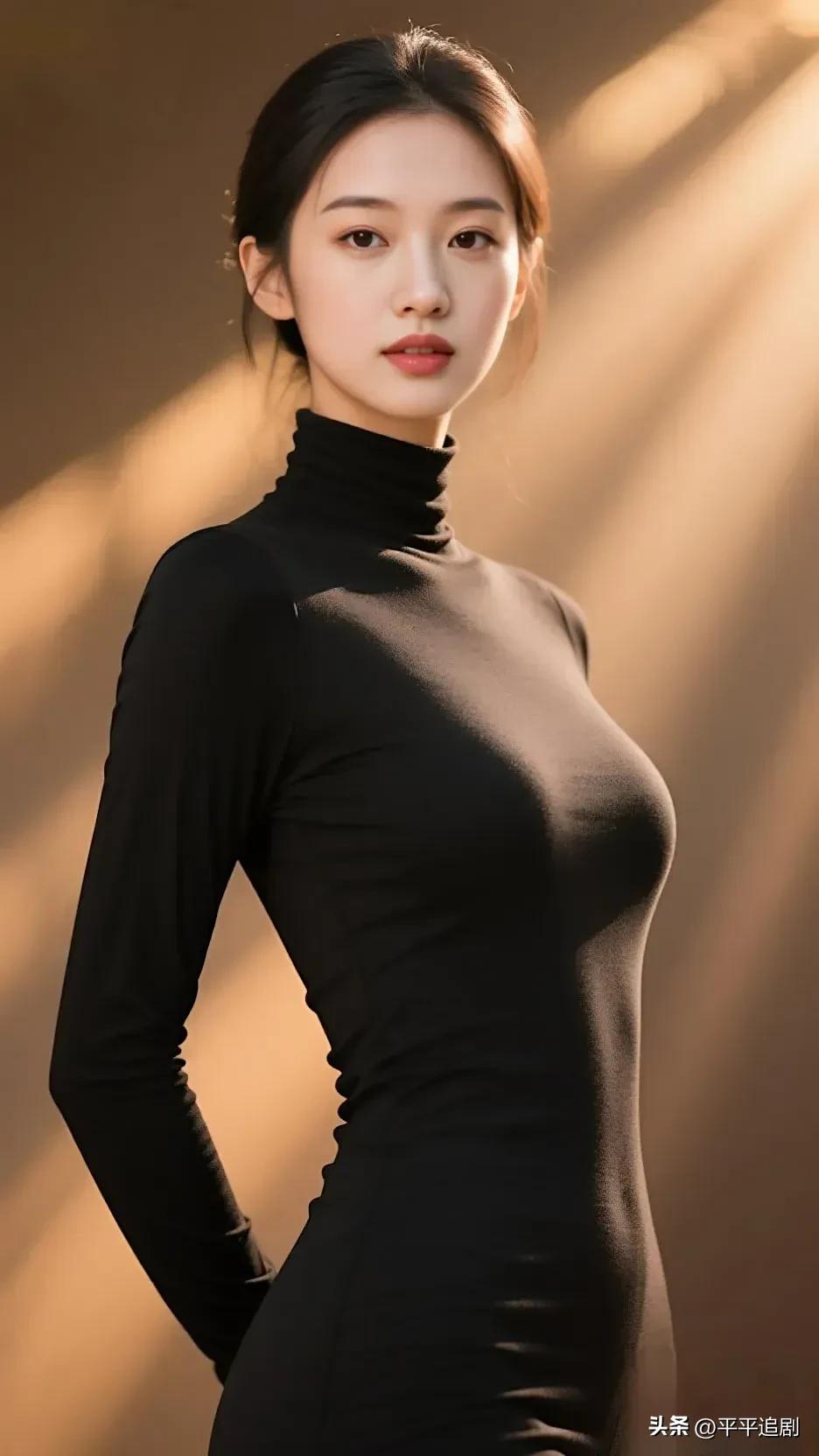 什么年龄段的女人最有女人味?
光影落身，黑裙衬骨，于无声处，尽显优雅与力量。
中