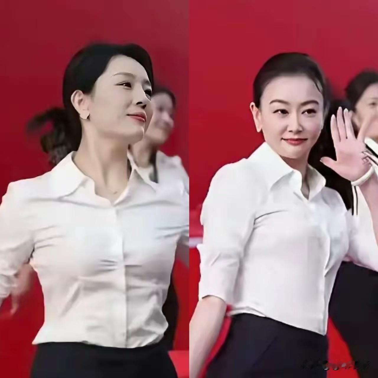 秦主任这段舞，比很多宣传片都顺眼。

不是因为正装跳得反差大。

也不是因为国庆
