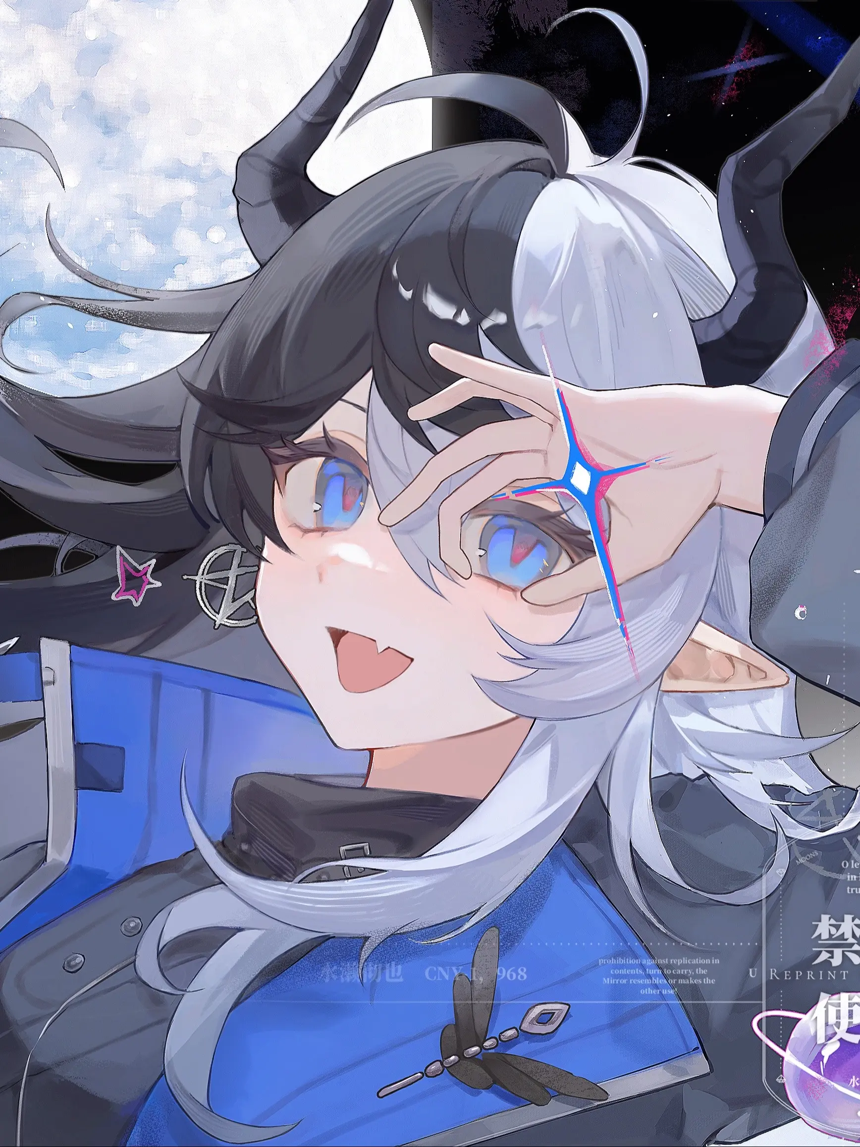 如同月辉一样的 今天我的稿件画完了谁夸我