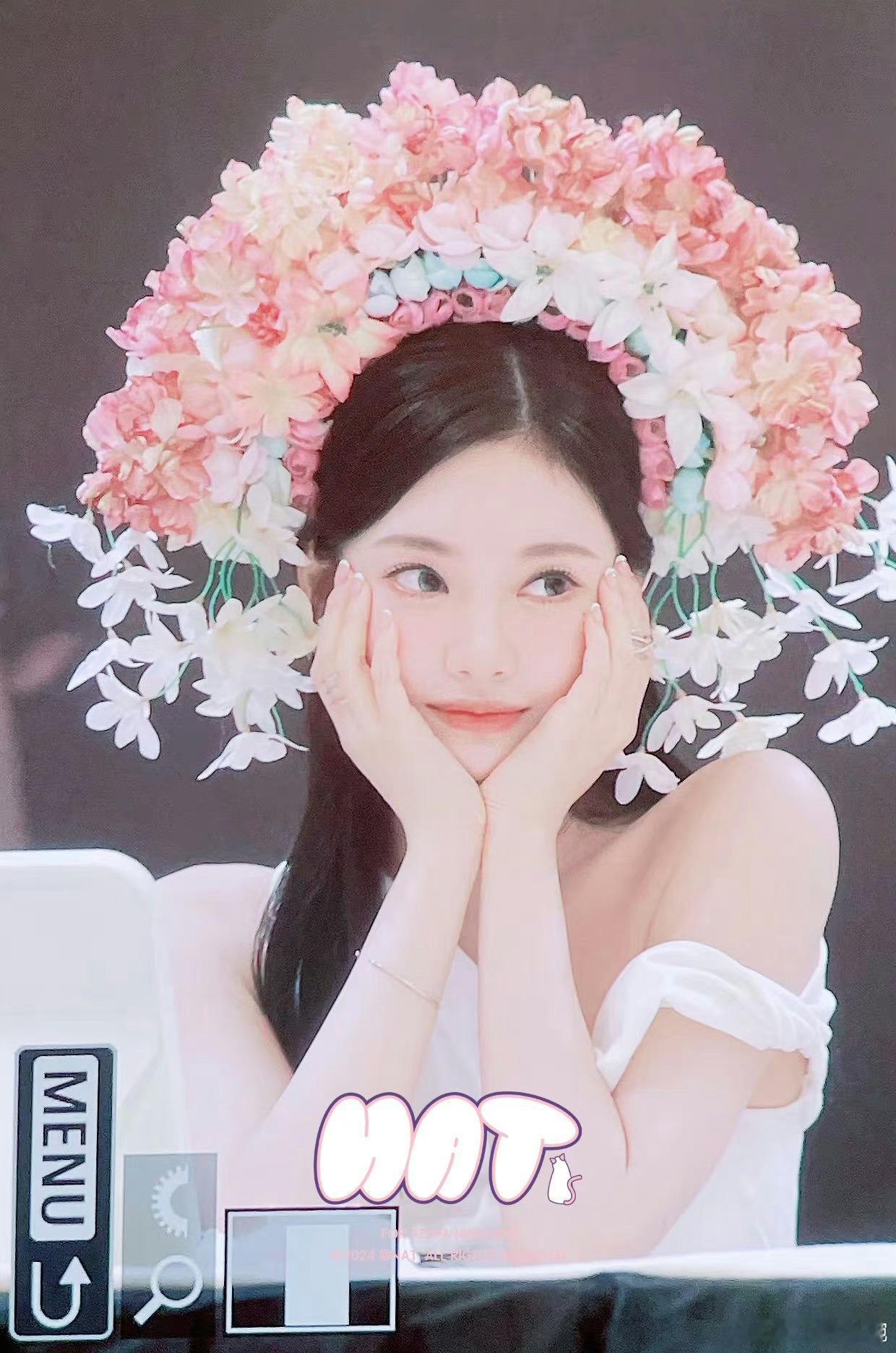 #宁宁簪花# 刷到眼前一亮[求关注]好漂亮啊！！！！！中国女人宁艺卓[爱你] ​