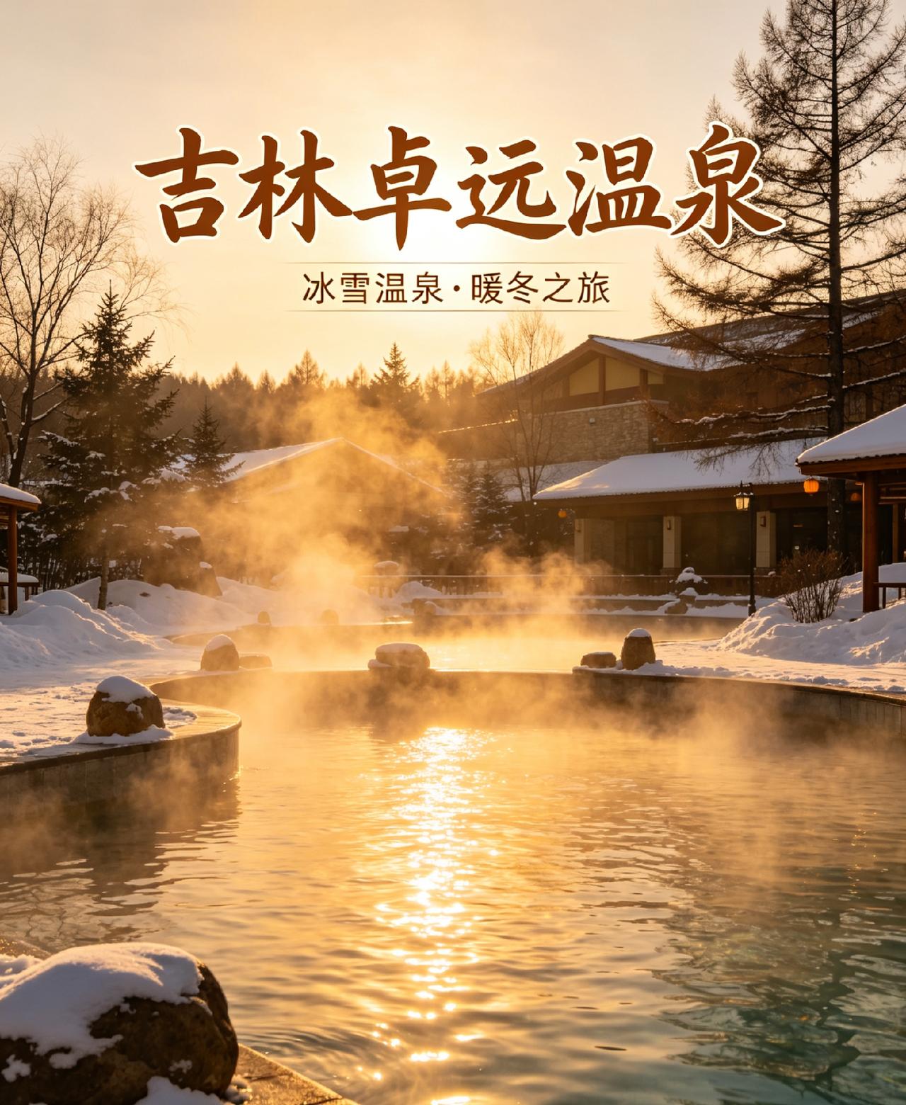 卓远温泉：藏在深山的康养圣地

离开寒葱岭，一路向东北，在长白山余脉的怀抱中，藏