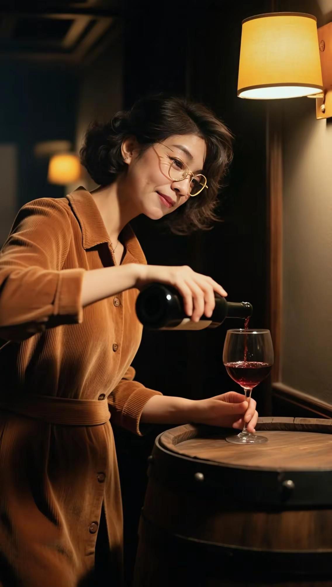 今日分享。AI复古风情写真