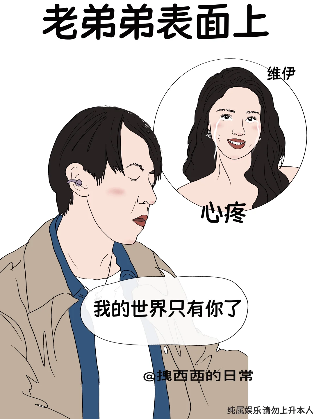 老弟弟表面上vs老弟弟实际上