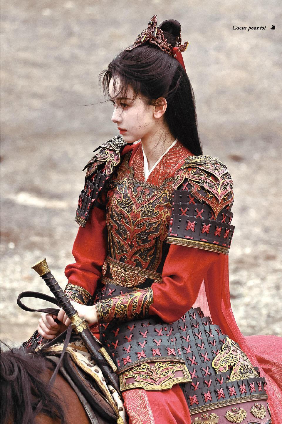 陈都灵楚朝将军造型看完只有两个字我超。。怎么美成这样了嘟嘟，黛玉守家具象化了看起