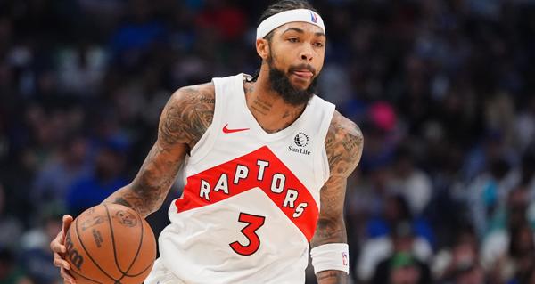 NBA宣布对布兰登·英格拉姆处以2.5万美元罚款，原因是他在周六猛龙以120比1