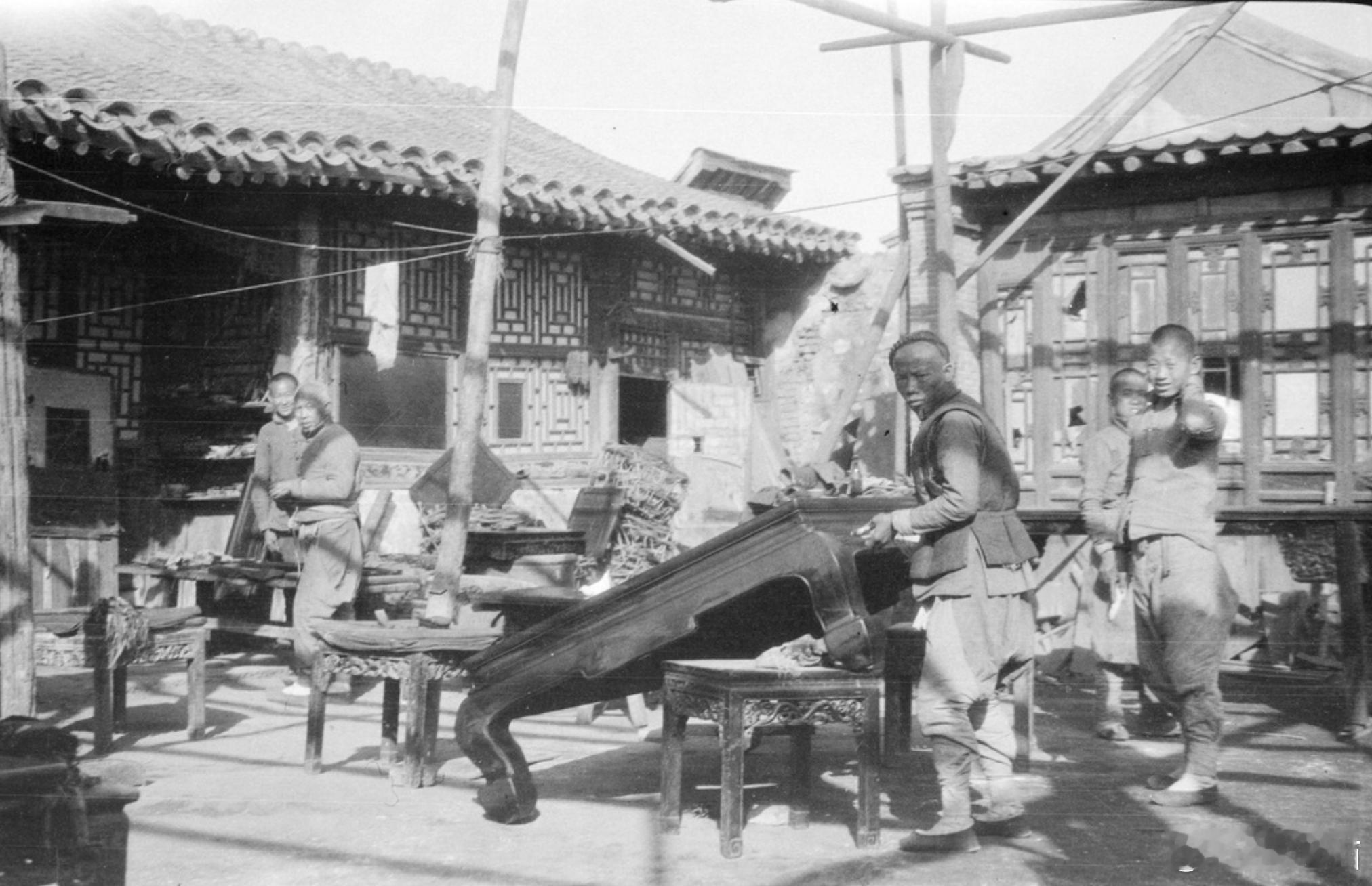 家具加工厂，北京，1920年 ​​​