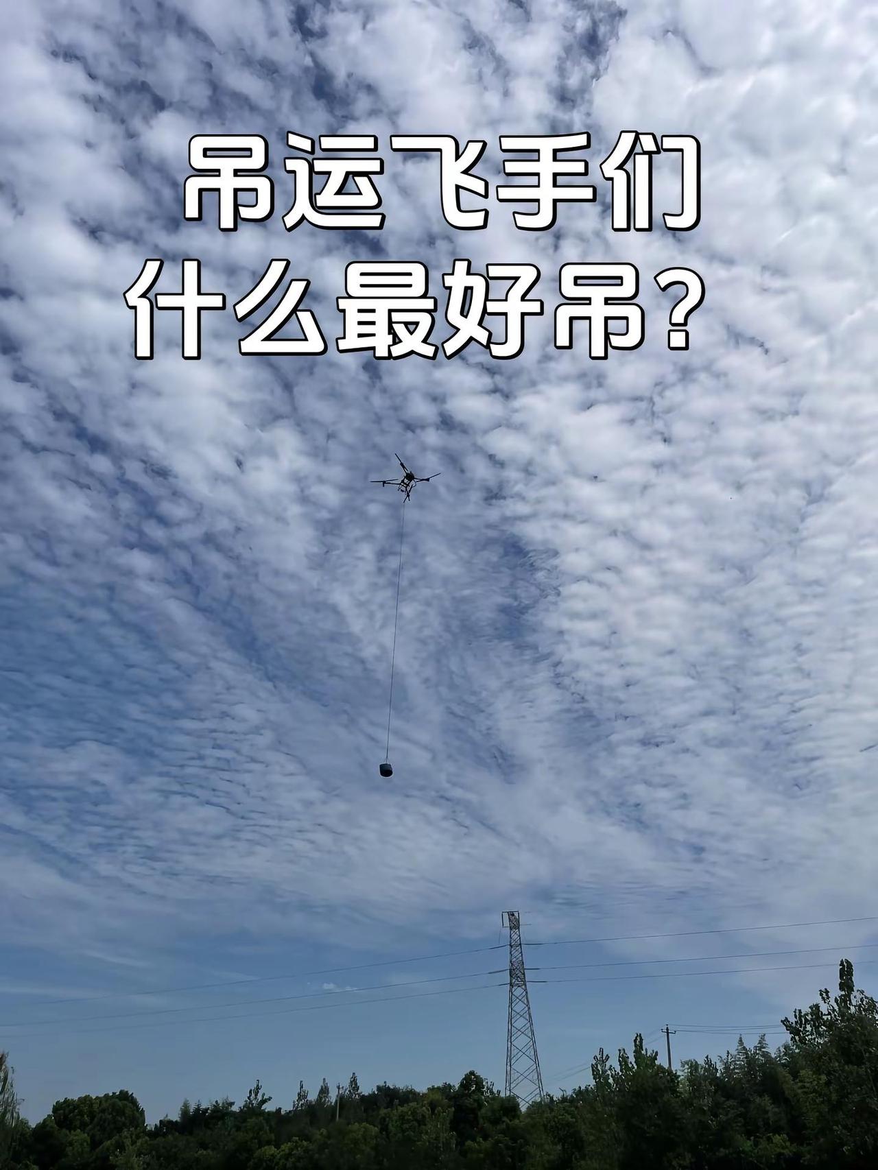 疫木最好吊 你们觉得呢？无人机山区吊运 智云通航 智云通航旺仔 无人机吊运