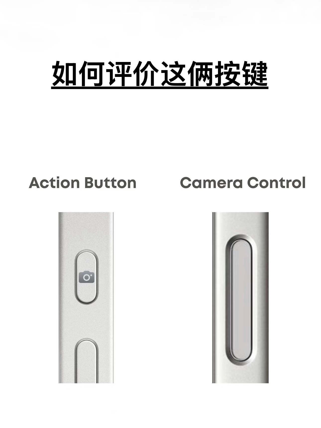 iPhone没有一个按键是多余的想夹在自拍杆上录视频要避开八百个按钮，而且我每次