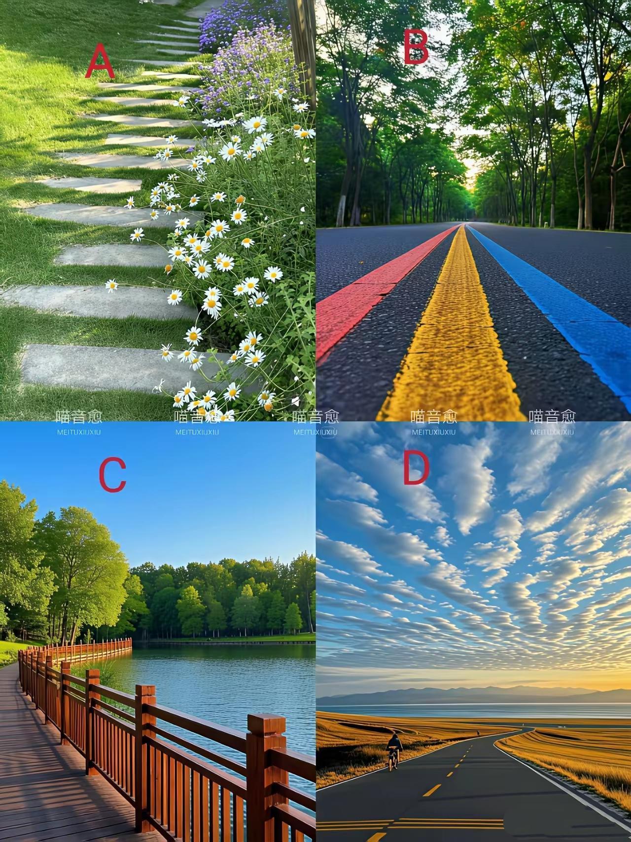  凭直觉选路，测测和老伴的结局🤣

中老年趣味测试 情感自测