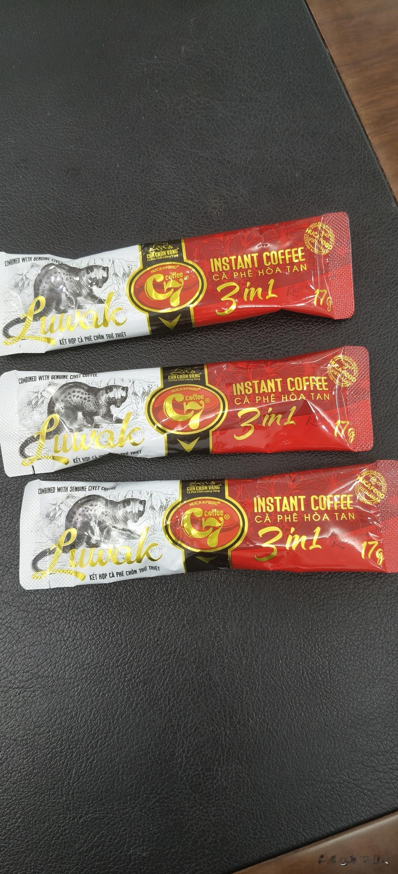 同事送的几小袋猫屎咖啡，味道好极了！