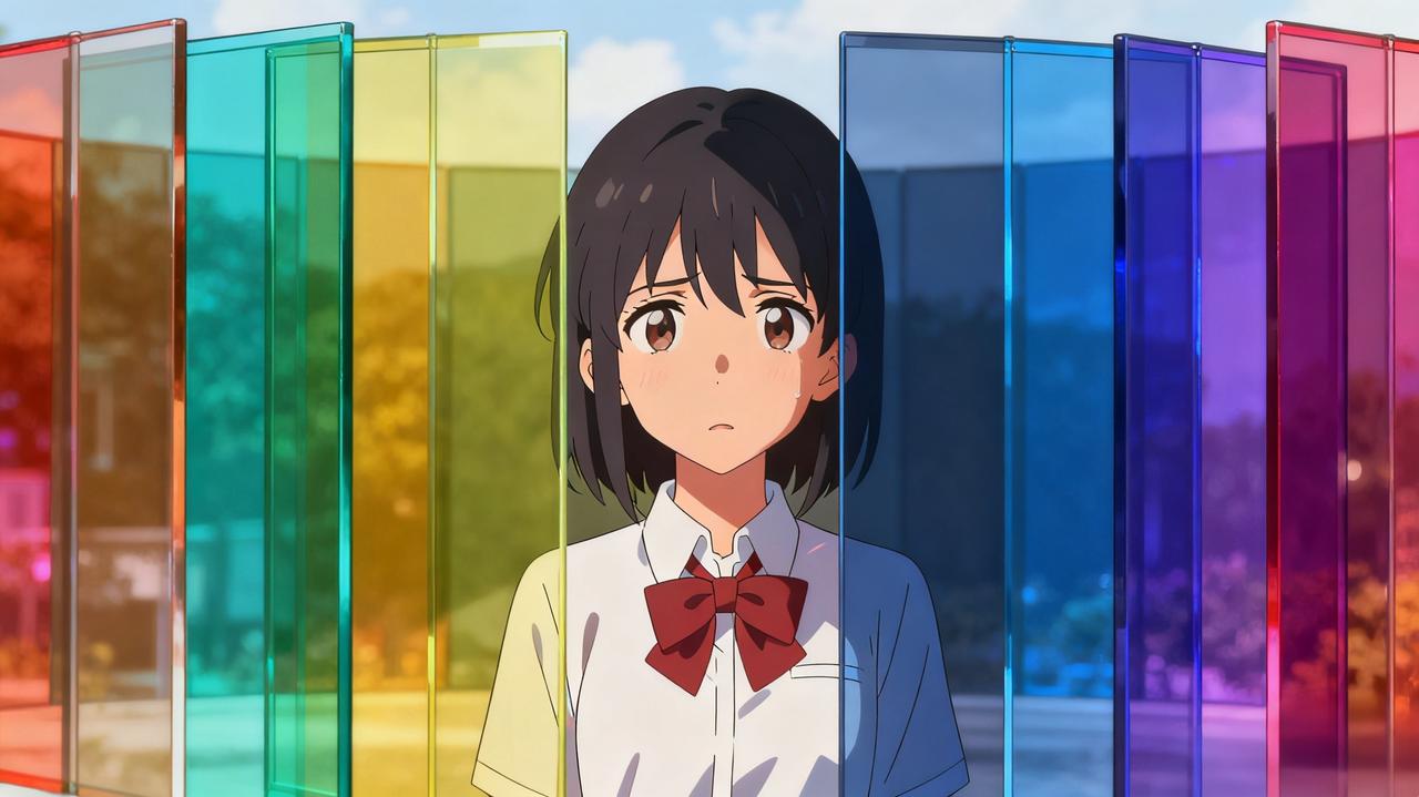 人心中的成见，
真的像一座推不开的大山。
它遮住真相，
困住认知，
让我们带着标