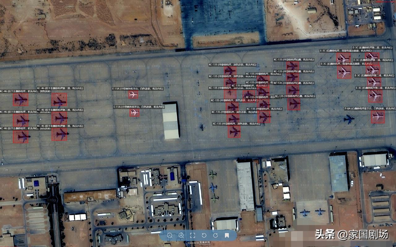 苏丹王子基地的总战果为11架，其中：

1架E-3G被摧毁；

3架KC-135